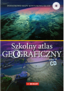 Szkolny atlas geograficzny z płytą CD