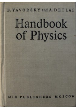 Handbook of Physics