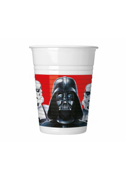 Kubeczki plastikowe Star Wars 200ml 8szt