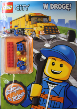 Lego City w drogę plus minifigurka