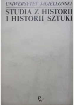 Studia z historii i historii sztuki