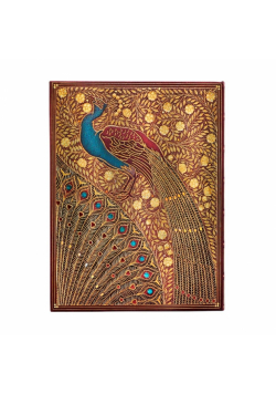 Notatnik linia Hafiz's Peacocks midi