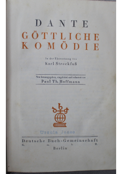 Die Gottliche Komodie 1925 r.