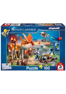 Puzzle 100 Playmobil Novelmore