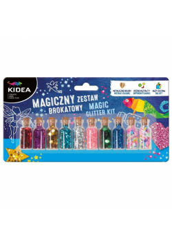 Magiczny zestaw brokatowy KIDEA