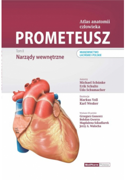 Prometeusz Atlas anatomii człowieka tom II Narządy wewnętrzne Mianownictwo łacińskie i polskie