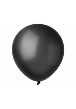 Balony Decomex metallic Black 100szt