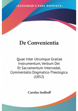 De Convenientia