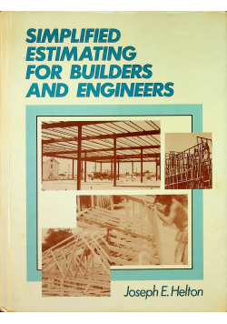 Simplified estimating for builders and engineers
