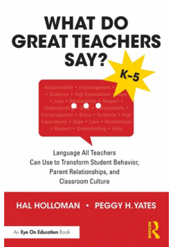 What Do Great Teachers Say?