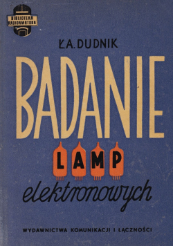 Badanie lamp elektronowych