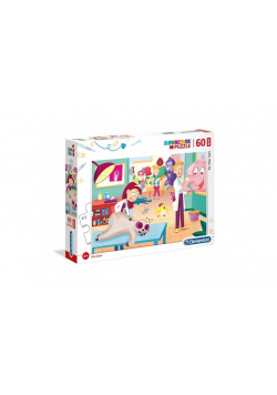 Puzzle 60 Maxi Do weterynarza