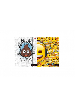 Teczka z gumką A4 MIX I Emoji