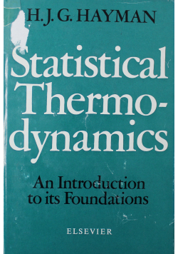 Statistical thermodynamics