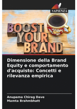 Dimensione della Brand Equity e comportamento d'acquisto