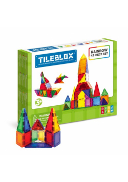 Tileblox Zestaw tęczowy 42 elementy