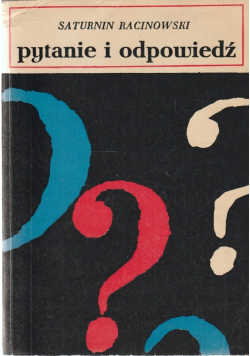 Pytanie i odpowiedź