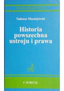 Historia powszechna ustroju i prawa