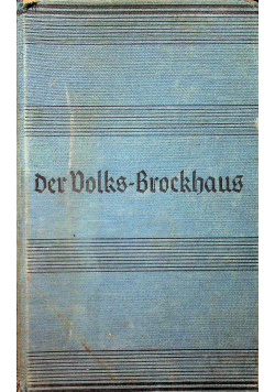 Der Dolks Brockhaus 1938 r.