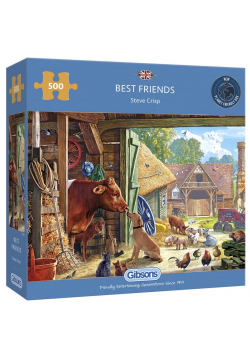 Puzzle 500 Najlepsi przyjaciele G3