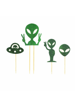 Dekoracja ciasta UFO
