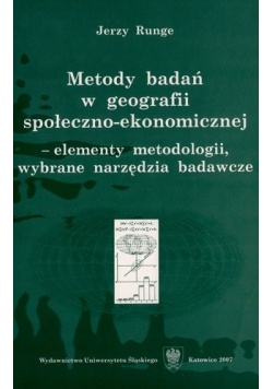 Metody badań w geografii społeczno - ekonomicznej