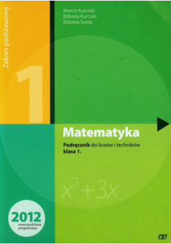 Matematyka 1 podręcznik zakres podstawowy