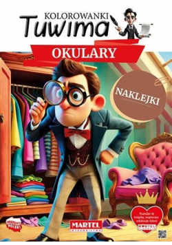 Okulary z naklejkami. Kolorowanki Tuwima