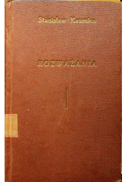 Rozważania 1935 r.