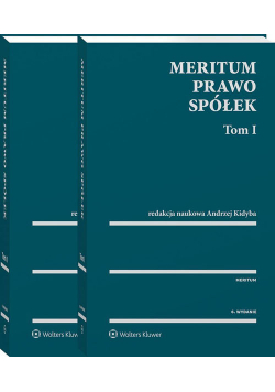 MERITUM Prawo spółek Tom 1-2