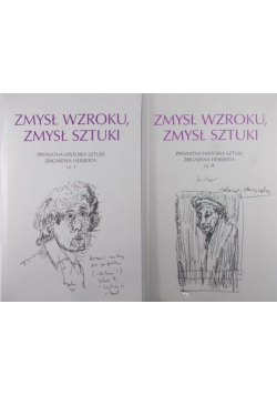 Zmysł wzroku zmysł sztuki Tom 1 i 2