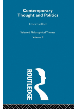 Contemporary Thought and Politics