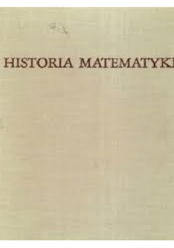 Historia matematyki Tom 3