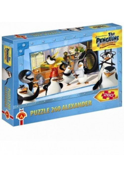Puzzle 260 - Pingwiny z Madagaskaru ALEX