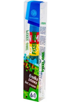 Kredka żelowa przekładana 6w1 Astrakids Pixel One