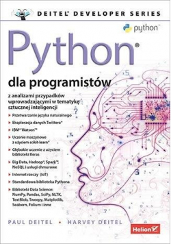 Python dla programistów Big Data i AI