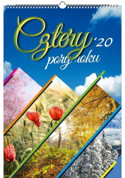 Kalendarz 2020 Wieloplanszowy Cztery pory roku