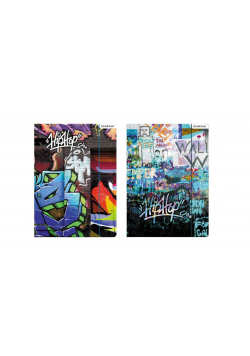 Teczka z gumką A4 graffiti