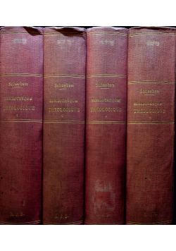 Bibliotheque Theologique du XIX Siecle La Dogmatique 4 tomy ok 1877 r.