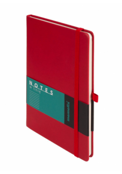 Memofix A5 notes linia czerwony