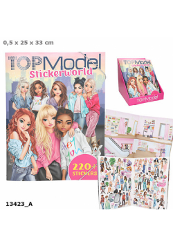 Zestaw z naklejkami Top Model  13423A