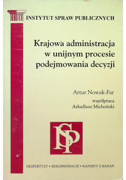 Krakowa administracja w unijnym procesie podejmowanie decyzji