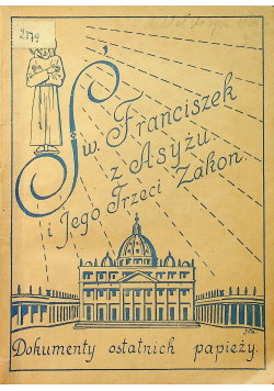 Św Franciszek z Asyżu i Jego trzeci zakon 1948 r