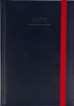 Kalendarz Nauczyciela A5 2020/2021 Nebraska granat