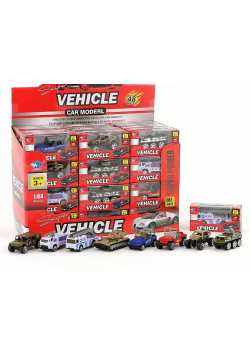 Auto metalowe 1:64 MIX