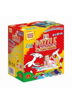 Big puzzle - do kolorowania Przygody Koziołka...