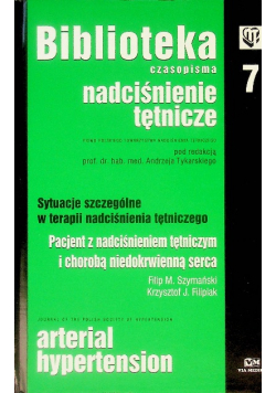 Biblioteka czasopisma nadciśnienie tętnicze 7