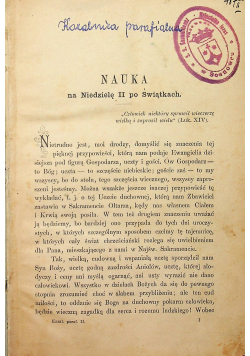 Kazania Parafialna Tom II