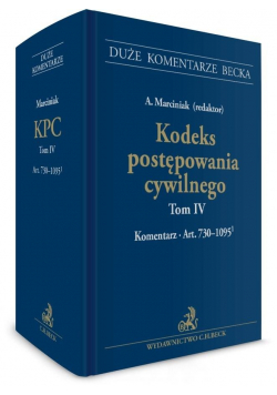 Kodeks postępowania cywilnego T.4 omentarz
