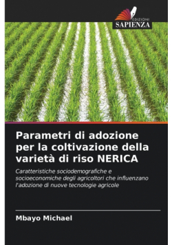 Parametri di adozione per la coltivazione della varietà di riso NERICA